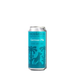 Oceánica Orgánica Germán Pils 473ml - La Oriental