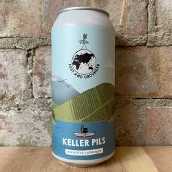 Lost and Grounded Keller Pils Can 4.8% (440ml) - Caps and Taps