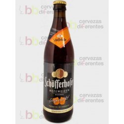 Schofferhofer Hefeweizen Dunkel 50 cl - Cervezas Diferentes