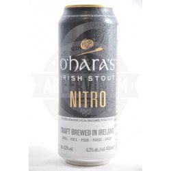 OHaras Irish Stout Nitro lattina 44cl - AbeerVinum