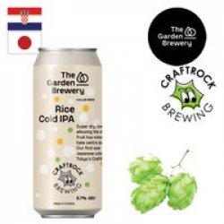 The Garden Brewery  Craftrock - Rice Cold IPA 440ml CAN - Drink Online - Drink Shop