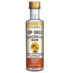 Aromatizante still spirits  Top Shelf Coconut rum 50 ml - El Secreto de la Cerveza