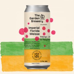 The Garden Imperial Mango, Lime & Raspberry Florida Weisse  Fausto Collab - The Garden Brewery