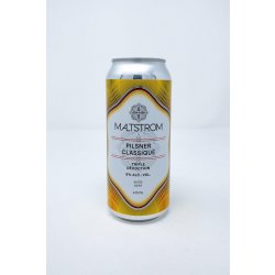 Maltstrom. Pilsner Classique - Beau Dégât