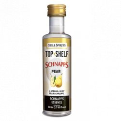 Aromatizante still spirits  Top Shelf pear Schnapps 50 ml - El Secreto de la Cerveza