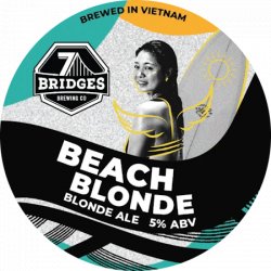 7 Bridges Brewing Company Beach Blonde Ale 7 Bridges Brewing Company Beach Blonde Ale