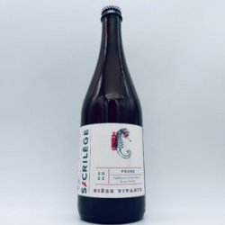 Sacrilege Prune Oak-Aged Plum Wild Ale 2022 750ml - Bottleworks