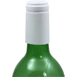 Wine Bottle Shrink Capsules (Caps) - White - 30 Pack - Brewbitz Homebrew Shop