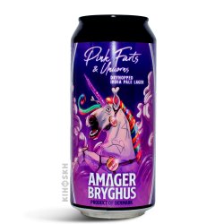 Amager Bryghus. Pink Farts & Unicorns India Pale Lager - Kihoskh