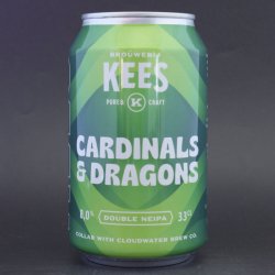 Kees!  Cloudwater - Cardinal & Dragons - 8% (330ml) - Ghost Whale