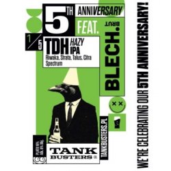 TankBusters - 5th Anniversary 15: Blech.Brut - 500ml can - Hopping Borders