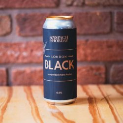 Anspach & Hobday London Black - The Hop Vault