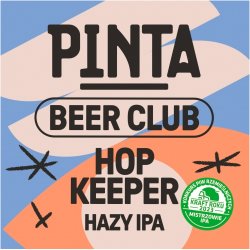 PINTA Beer Club 11: Hop Keeper 500ml - Funky Fluid