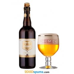 Chimay Blanca Cinq Cents 75cl - 2D2Dspuma