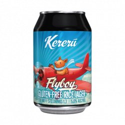 Kereru Flyboy Gluten Free Rice Lager 330mL - The Hamilton Beer & Wine Co