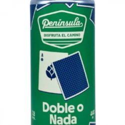 PENÍNSULA  DOBLE O NADA (Lata 44 Cl.) - Lusitania Compañía del Lúpulo