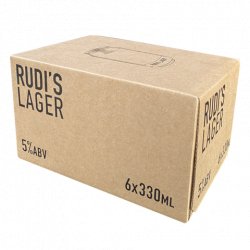 Rudi's Lager 6x330mL - The Hamilton Beer & Wine Co