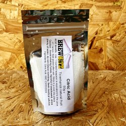 Citric Acid (E330) - 50g Resealable Stand Up Pouch - Brewbitz Homebrew Shop