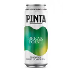 Browar PINTA: Break Point - puszka 500ml - Piwne Mosty - Stu Mostow