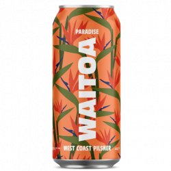 Waitoa 'Paradise' Pilsner 440mL - The Hamilton Beer & Wine Co