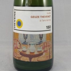 Geuze Gueuze Oude Geuze Thevenet à l’ancienne - Gedeelde Vreugde