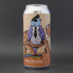 Left Handed Giant - Write That Down - 5.5% (440ml) - Ghost Whale