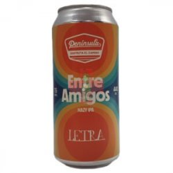 Península & Letra  Entre Amigos 44cl - Beermacia