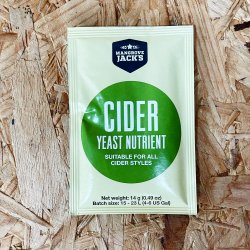 Mangrove Jacks Cider Yeast Nutrient - 14g Treat up to 23 Litres - Brewbitz Homebrew Shop