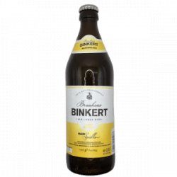 Brauhaus Binkert  Main Seidla Weizen - De Biersalon