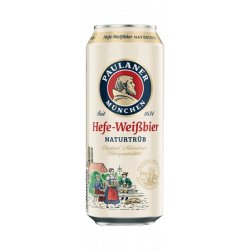 Paulaner Hefe Weissbier Naturtrüb - 24 x 50 cl Dose - Pepillo