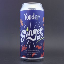 Yonder - Ginger Beer - 4.5% (440ml) - Ghost Whale