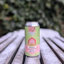 Vault City Brewing Rhubarb Drizzleberry Cupcake