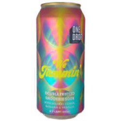 One Drop We Jammin' Double Fruited Smoothie Sour With Mango, Guava, Banana & Vanilla 440mL ABV 6.2% - Hopshop