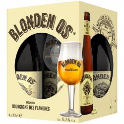 Estuche Blonden Os 4*33Cl+1 Vaso - Cervezasonline.com