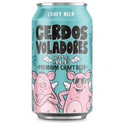 Cerdos Voladores Pale Ale. Lata 33 cl. - Cervetri