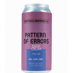 Pentrich Pattern of Errors CANS 44cl BBF 23-03-2022 - Beergium