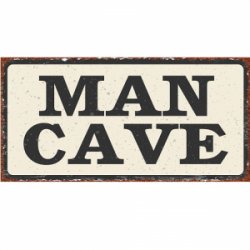 Man Cave 30x20cm - Beer Vikings