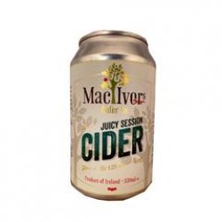 Mac Ivors - Juicy Session Cider 330ml Can 4.2% ABV - Martins Off Licence