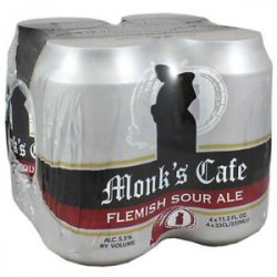 Monk’s Cafe Flemish Sour Ale 12 oz cans- 4 pack - Beverages2u