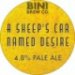 Bini - A Sheeps Car Named Desire 