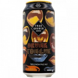 FrauGruber  Drunk Tongue - Rebel Beer Cans