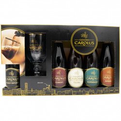 Estuche Carolus 5*33Cl + 1 Vaso - Cervezasonline.com