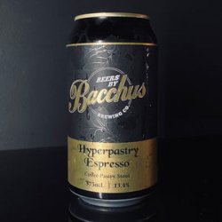 Bacchus, Hyperpastry Espresso - Pastry Stout, 375ml - My Beer Dealer