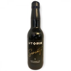 Utopia, Serenity 1, Oatmeal Imp. Stout, Aged In Scotch Barrels,  0,33 l.  11,0% - Best Of Beers