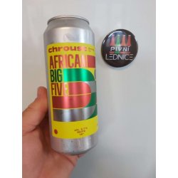 Chroust African Big Five 14°5,7% 0,5l - Pivní lednice