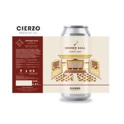 Cierzo Großer Saal (Pack de 12 latas) - Cierzo Brewing