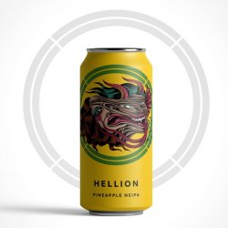 Otherworld - Hellion - 6.1% Pineapple NE IPA - 440ml Can - The Triangle