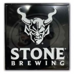 Insegna Stone Brewing alluminio 2022 - Ales & Co.