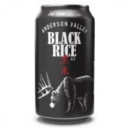 Anderson Valley  Black Rice - Bierwinkel de Verwachting