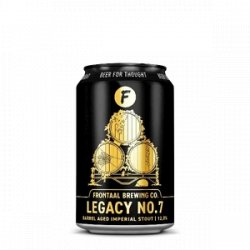 Frontaal Brewing Legacy No.7 Stout 12% 330ml - Drink Station